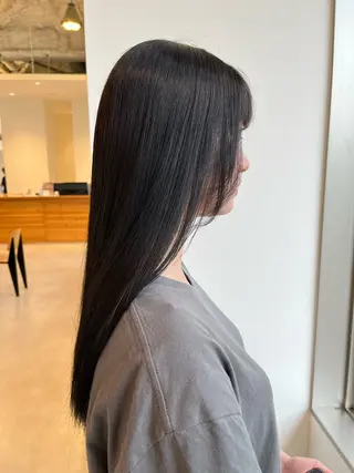 ロング カラー 米山 大空のヘアスタイル