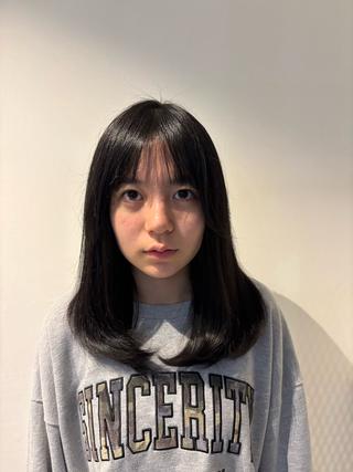 セミロング カットモデル募集中 MURAKAMIのヘアスタイル