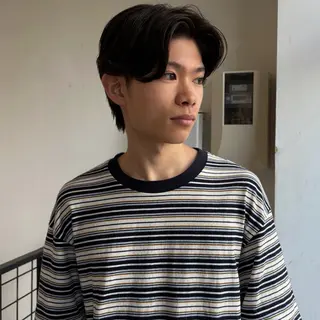 ショート パーマ メンズ KINOメンズカット /レディースモデルのヘアスタイル