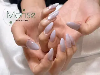 ネイル MoriseNail Jr研修💜はるかのネイルデザイン