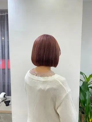 ショート カラー 後藤 舞衣のヘアスタイル