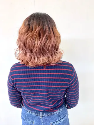 ミディアム 穐田 司樹のヘアスタイル