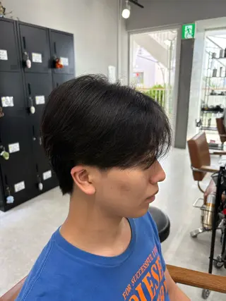 パーマ メンズ メンズパーマ特化 園田 楓莉のヘアスタイル