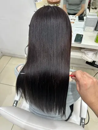 ロング 【髪質改善カラー】 瀧田嵐士🇰🇷のヘアスタイル