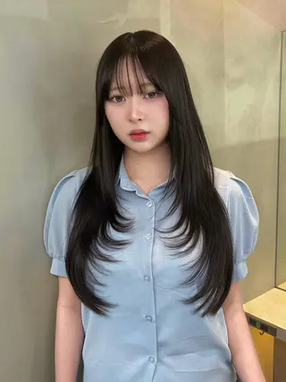 ロング GLROW 大宮 ANNEXのヘアスタイル
