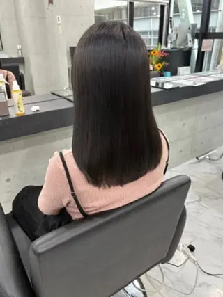 ロング Endearing 🌟銀座のヘアスタイル