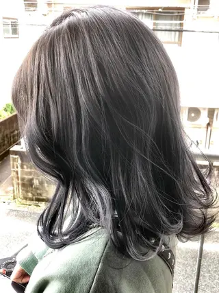 ミディアム パーマ 🌈20年目突入🎉 山口のヘアスタイル