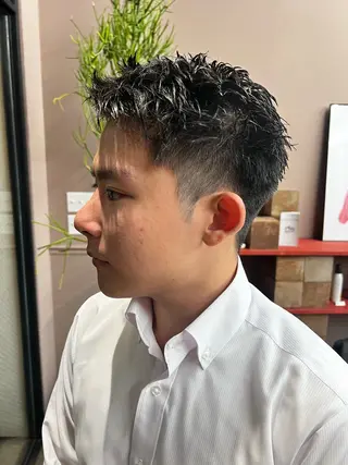 ショート メンズ 小笠原悠斗 /メンズヘアのヘアスタイル