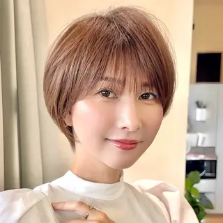 ショート 似合わせショート特化 /谷町/妃菜🎀のヘアスタイル