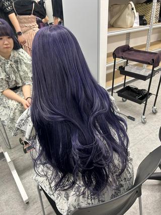 ロング カラー ヘアアレンジ 垢抜け透明感 カラー🪽ྀི🤎のヘアスタイル