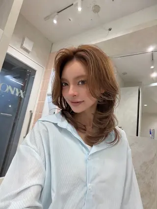 ミディアム sera 🎀ボブカットのヘアスタイル