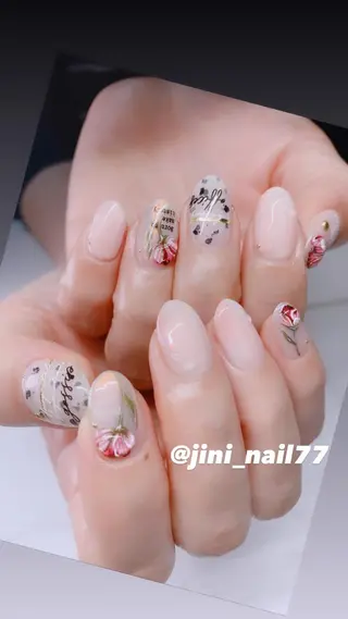 ネイル ジニ ネイルのネイルデザイン