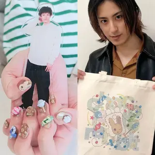 ネイル 手描きアート&推し活 🌟Wisteriaのネイルデザイン