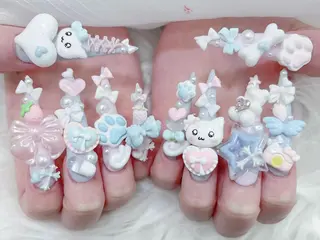 ネイル KTNail 🎀 長さ出し専門店のネイルデザイン
