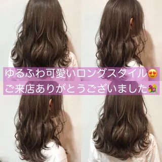セミロング カラー ヘアアレンジ 髪質改善/艶髪 🫧高橋湧也のヘアスタイル
