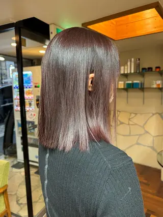 ミディアム パーマ 矢野 晃平のヘアスタイル