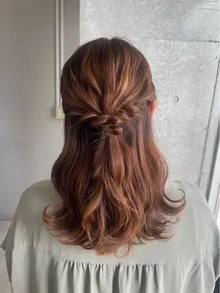ヘアアレンジ メンズモテパーマ💙 fuwaのヘアスタイル