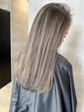 セミロング カラー ヘアアレンジ ネイル 井上 一平のヘアスタイル