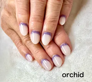 ネイル orchid ♡オーキッドのネイルデザイン