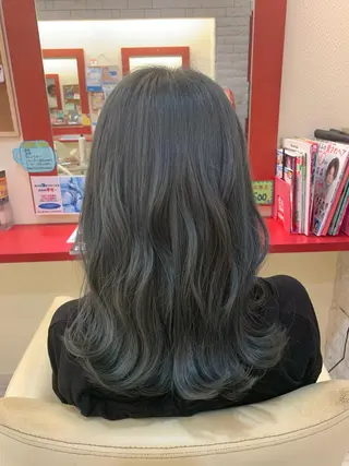ロング カラー 櫻井 なんなのヘアスタイル