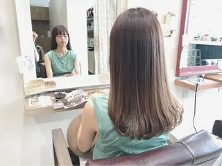 セミロング メンズ指名多数!! 田島史也のヘアスタイル