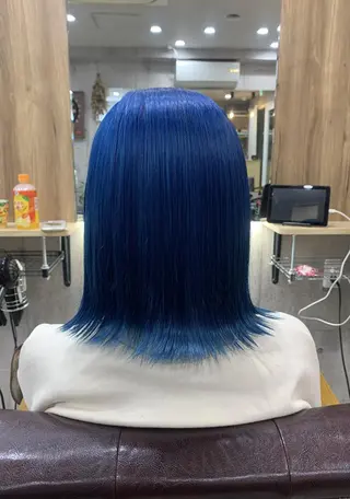 ミディアム カラー memento 斎藤大覚のヘアスタイル