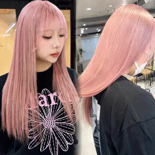 カラー デザイン×ダブルカラ ーHarusa🎀のヘアスタイル