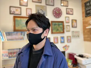 ミディアム メンズ 山田 美翔のヘアスタイル