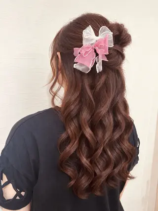 ロング YUMEYAKATA 五条店のヘアスタイル
