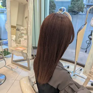 ロング カラー 髪質改善 カミムラのヘアスタイル