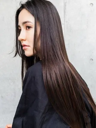 ロング カラー 【雰囲気ヘア☺︎】 岩井隼人のヘアスタイル
