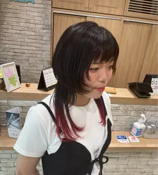 ミディアム ⚜️ウルフカット⚜️ タナミ ミハルのヘアスタイル