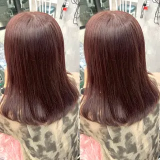 カラー ヘアメ🎀ハイトーン 🩵エクステ🪄しほのヘアスタイル