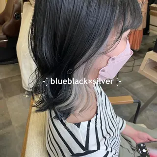 ミディアム カラー 吉村 夏椰のヘアスタイル