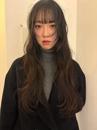 ロング nana🍎 透明感/艶/暖色のヘアスタイル