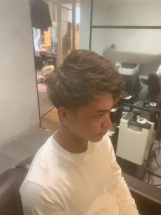ショート 阿部 春道のヘアスタイル