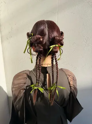ヘアアレンジ 永田 彩華のヘアスタイル