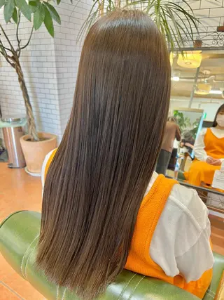 ロング カラー 石井 佑樹のヘアスタイル
