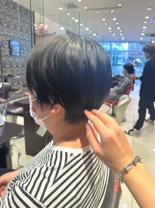 ショート 益野 凌のヘアスタイル