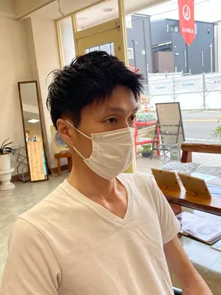 ショート 水田 誠貴のヘアスタイル