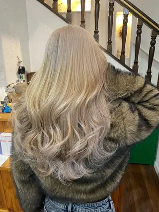 ロング 下林 雅明のヘアスタイル