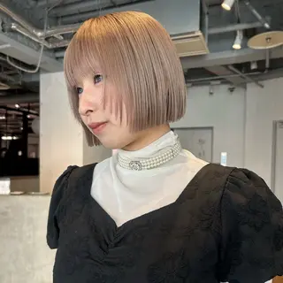 ショート レイヤー特化 /ハイトーン【あい】のヘアスタイル