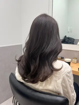 ロング カラー 𝒢𝒾𝓇𝓁𝓎 ⑅　𝓎𝓊𝓀𝒶のヘアスタイル