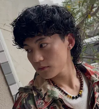 パーマ メンズ 年間2000名担当◎ パーマ職人/仲原佑樹のヘアスタイル