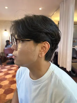 メンズ かつやま めいのヘアスタイル