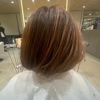 ショート 前さこ 結衣のヘアスタイル