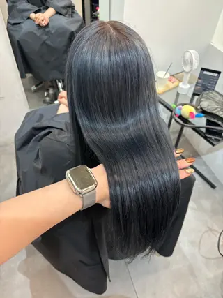 ロング カラー MANA/上野/ カラーモデル🖤✨のヘアスタイル