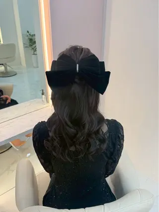 ヘアアレンジ 🫧かいり🌷韓国 🪽‪烏丸❣️のヘアスタイル