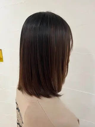 ミディアム 西田 早輝子🍊のヘアスタイル