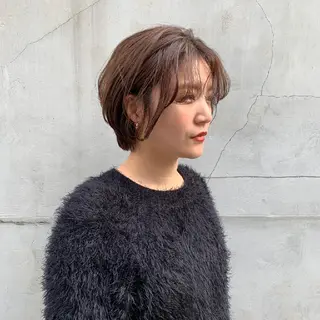 ショート パーマ 英語ok sohee ソヒ 305号室のヘアスタイル